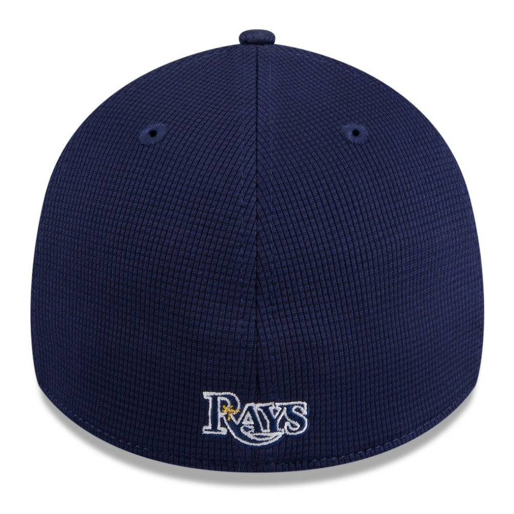 Navy Tampa Bay Rays New Era 2025 Batting Practice 39THIRTY Flex Hat