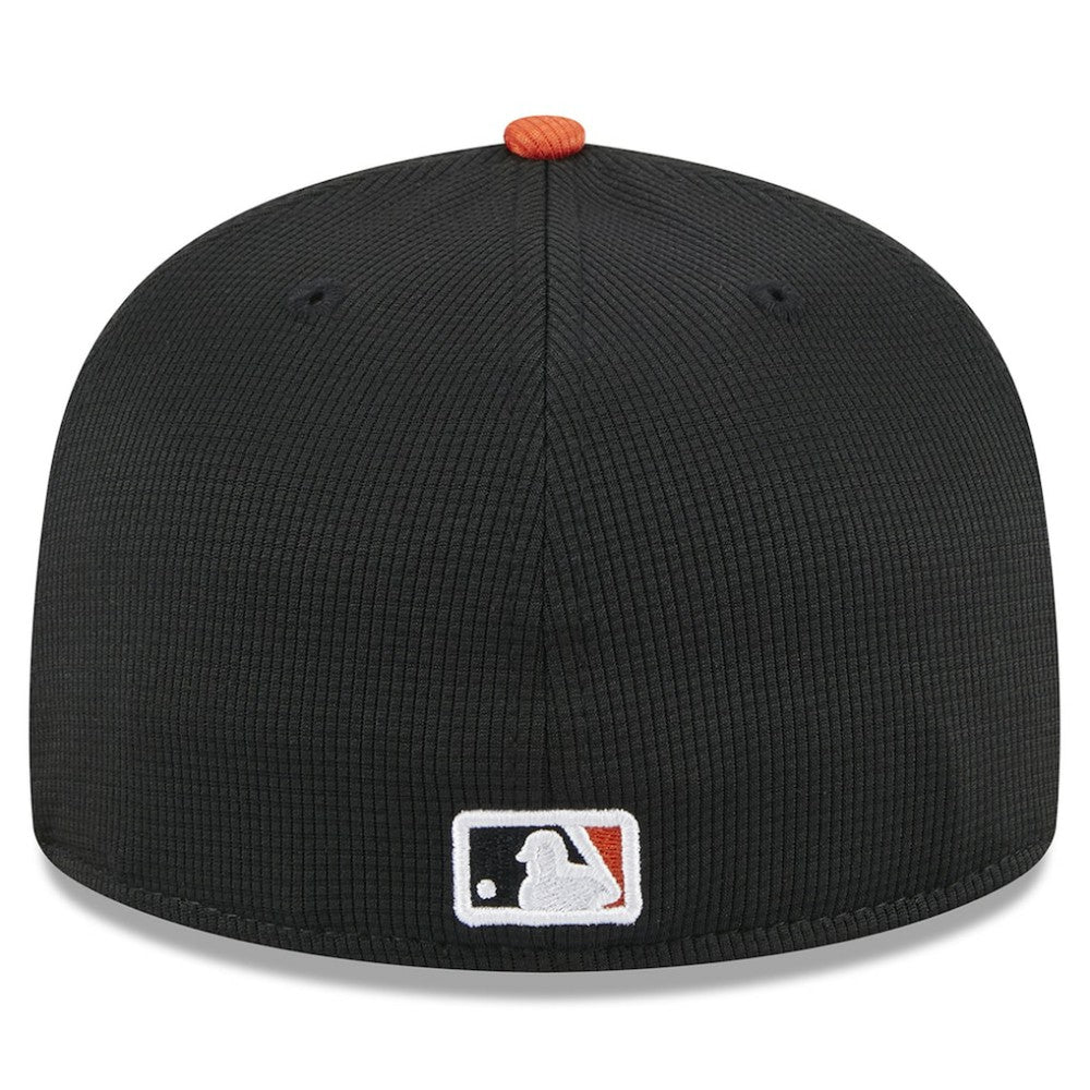 White Baltimore Orioles New Era 2025 Batting Practice 59FIFTY Fitted Hat