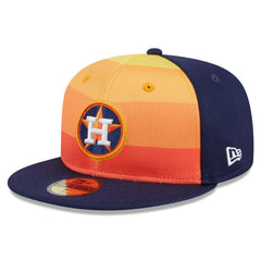 Orange Houston Astros New Era 2025 Batting Practice 59FIFTY Fitted Hat
