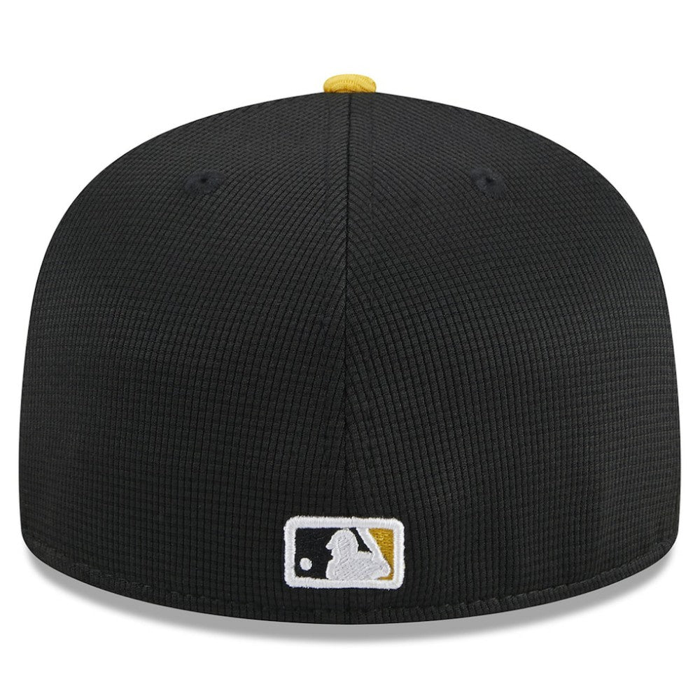 Black Pittsburgh Pirates New Era 2025 Batting Practice 59FIFTY Fitted Hat