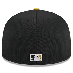 Black Pittsburgh Pirates New Era 2025 Batting Practice 59FIFTY Fitted Hat
