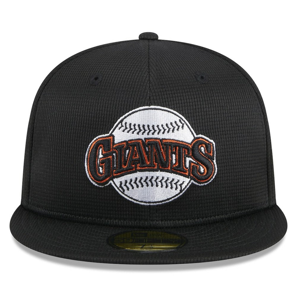 Black San Francisco Giants New Era 2025 Batting Practice 59FIFTY Fitted Hat
