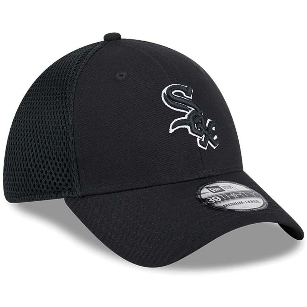 Black/White Chicago White Sox New Era Neo 39THIRTY Flex Hat