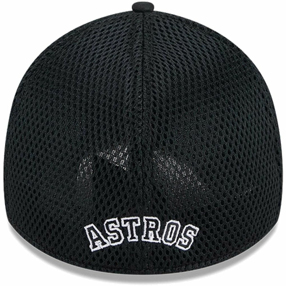 Black/White Houston Astros New Era Neo 39THIRTY Flex Hat