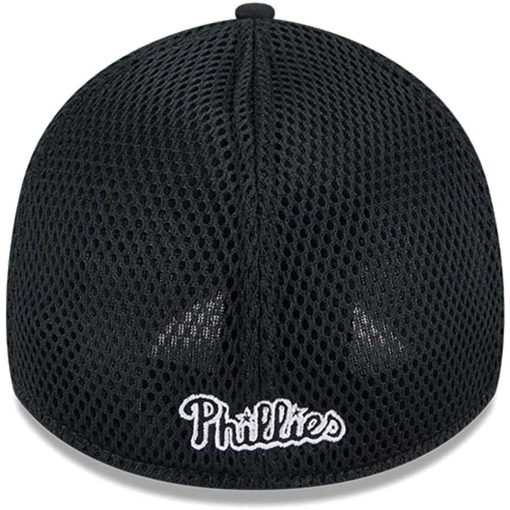 Black/White Philadelphia Phillies New Era Neo 39THIRTY Flex Hat