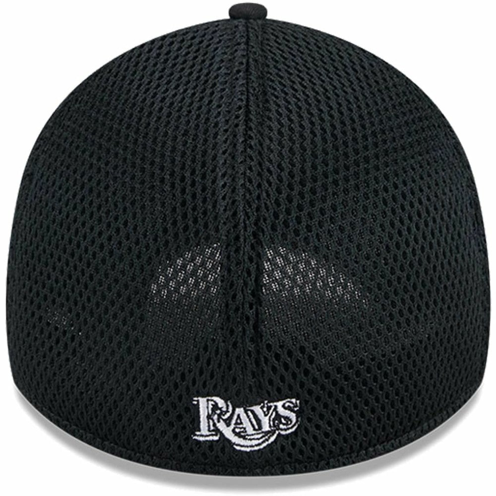 Black/White Tampa Bay Rays New Era Neo 39THIRTY Flex Hat