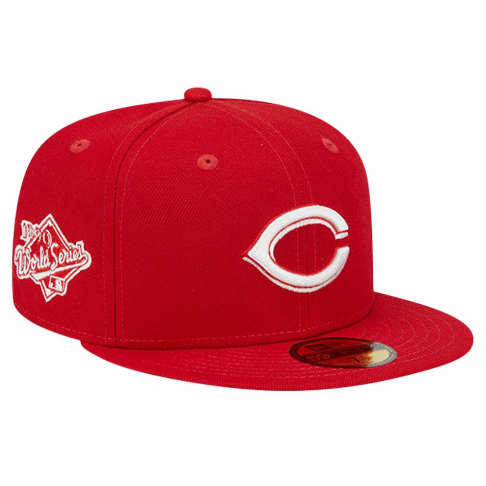 Red Cincinnati Reds New Era Logo 59FIFTY Fitted Hat