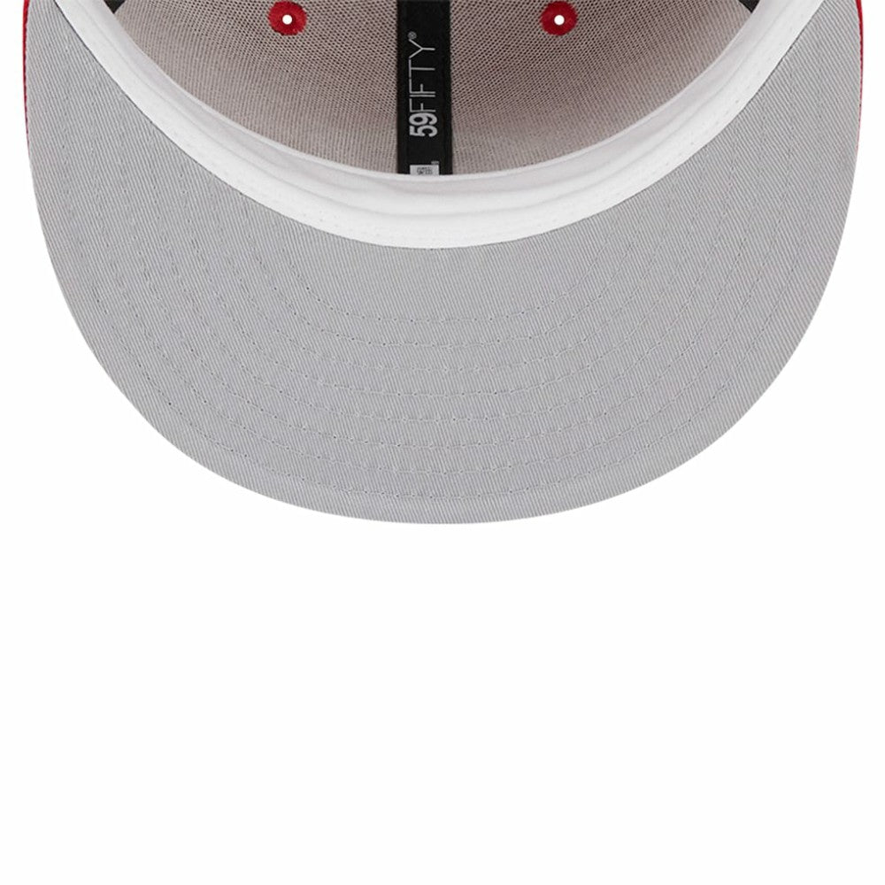 Red Cincinnati Reds New Era Logo 59FIFTY Fitted Hat