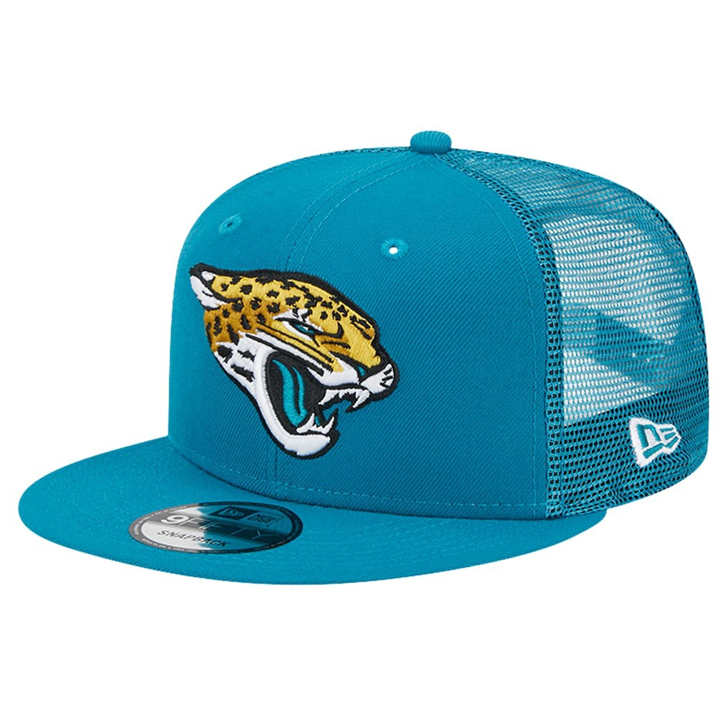 Main Trucker 9FIFTY Snapback Hat - Jacksonville Jaguars Hats