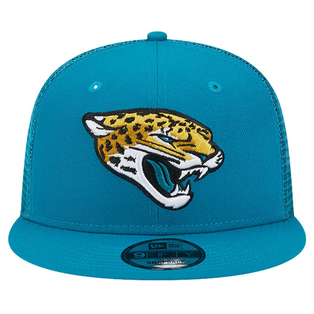 Main Trucker 9FIFTY Snapback Hat - Jacksonville Jaguars Hats