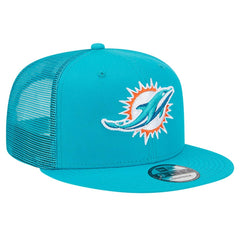 Main Trucker 9FIFTY Snapback Hat - Miami Dolphins Hats