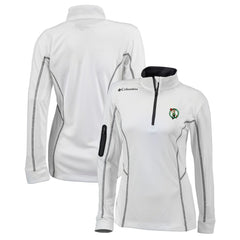 Columbia Boston Celtics Women's Omni-Wick Shotgun Quarter-Zip Pullover Top