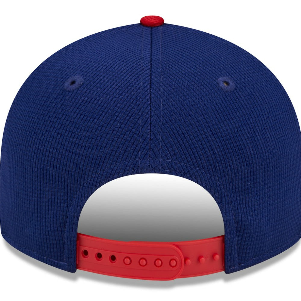 Navy Philadelphia Phillies New Era 2025 Batting Practice Low Profile 9FIFTY Snapback Hat