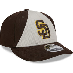 Brown San Diego Padres New Era 2025 Batting Practice Low Profile 9FIFTY Snapback Hat