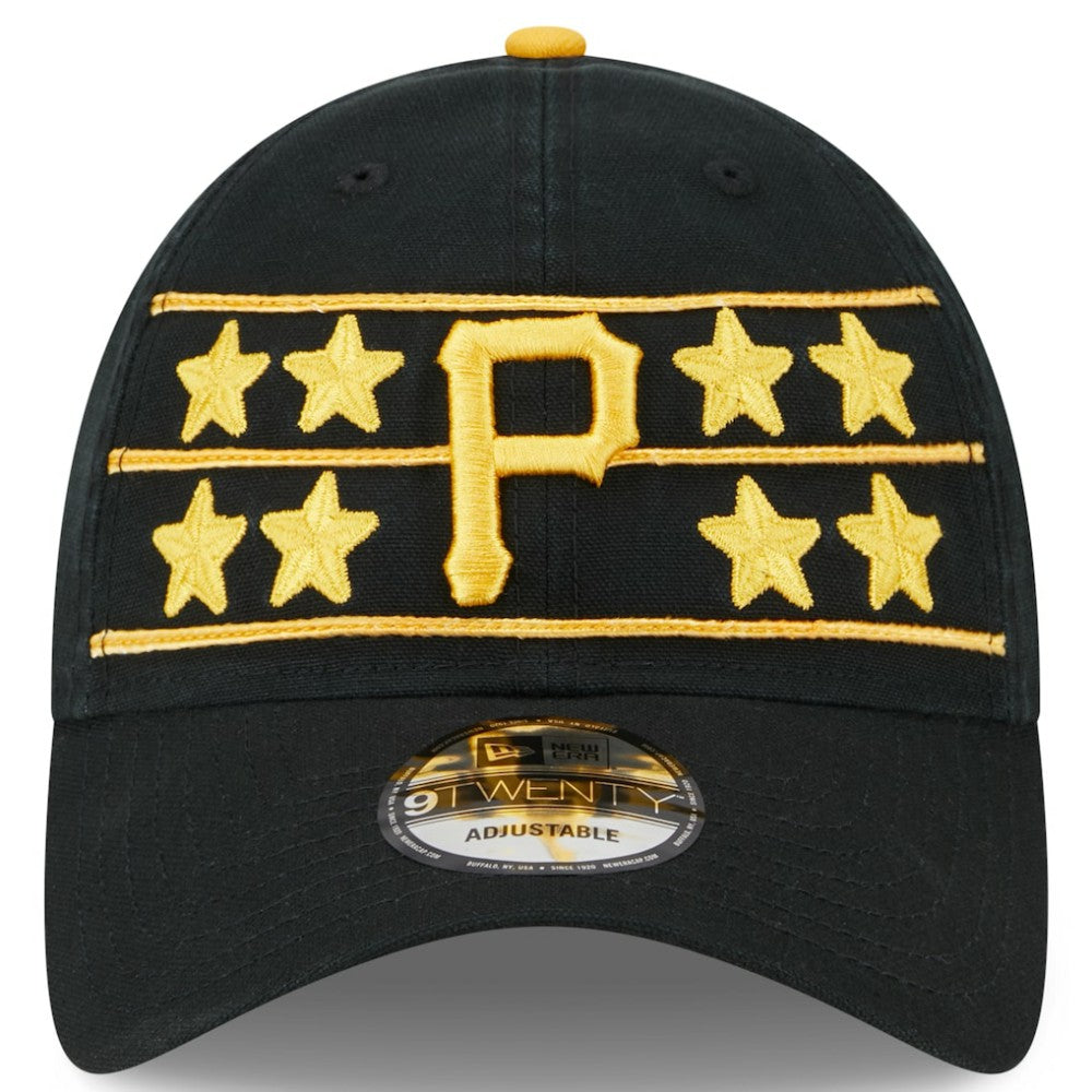 Black Pittsburgh Pirates New Era 2025 Batting Practice 9TWENTY Adjustable Hat