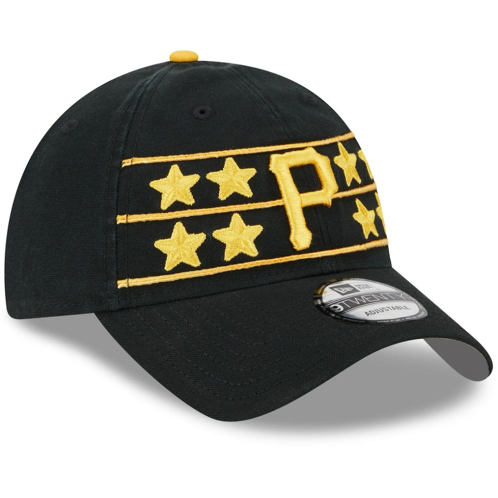 Black Pittsburgh Pirates New Era 2025 Batting Practice 9TWENTY Adjustable Hat
