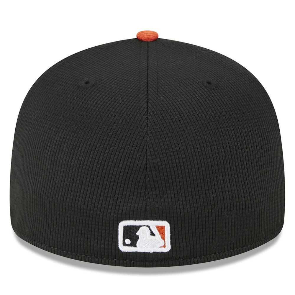 White Baltimore Orioles New Era 2025 Batting Practice Low Profile 59FIFTY Fitted Hat