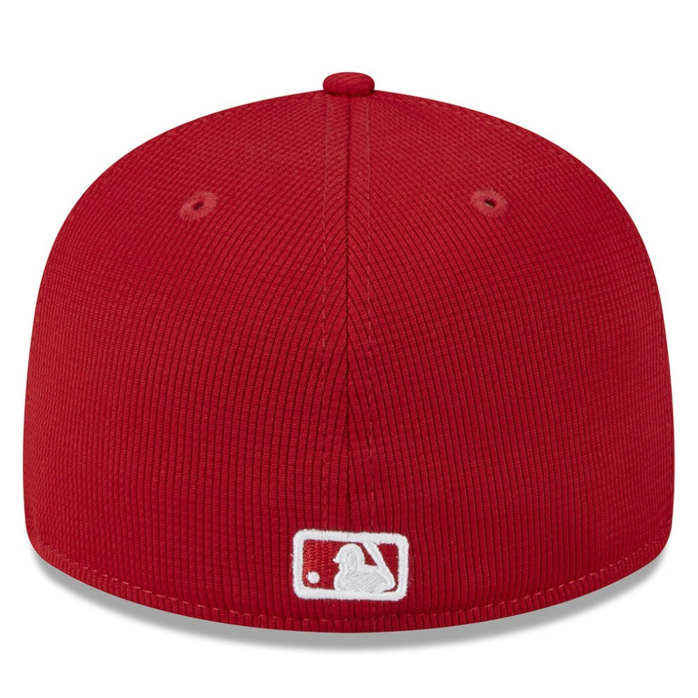 White Cincinnati Reds New Era 2025 Batting Practice Low Profile 59FIFTY Fitted Hat