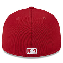 White Cincinnati Reds New Era 2025 Batting Practice Low Profile 59FIFTY Fitted Hat
