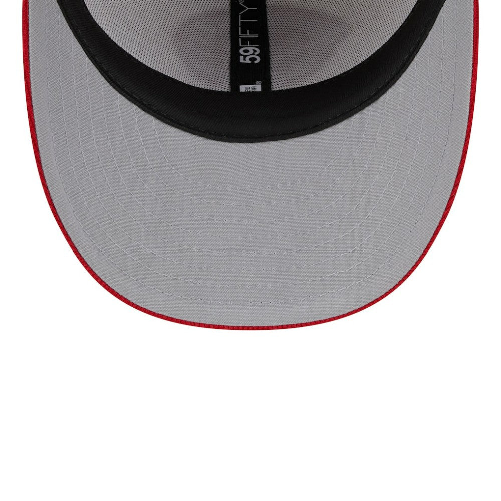 White Cincinnati Reds New Era 2025 Batting Practice Low Profile 59FIFTY Fitted Hat