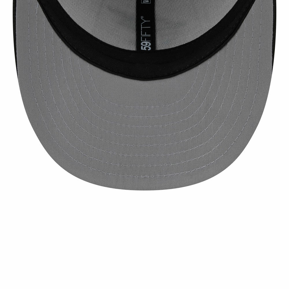 White Miami Marlins New Era 2025 Batting Practice Low Profile 59FIFTY Fitted Hat