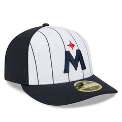 White Minnesota Twins New Era 2025 Batting Practice Low Profile 59FIFTY Fitted Hat