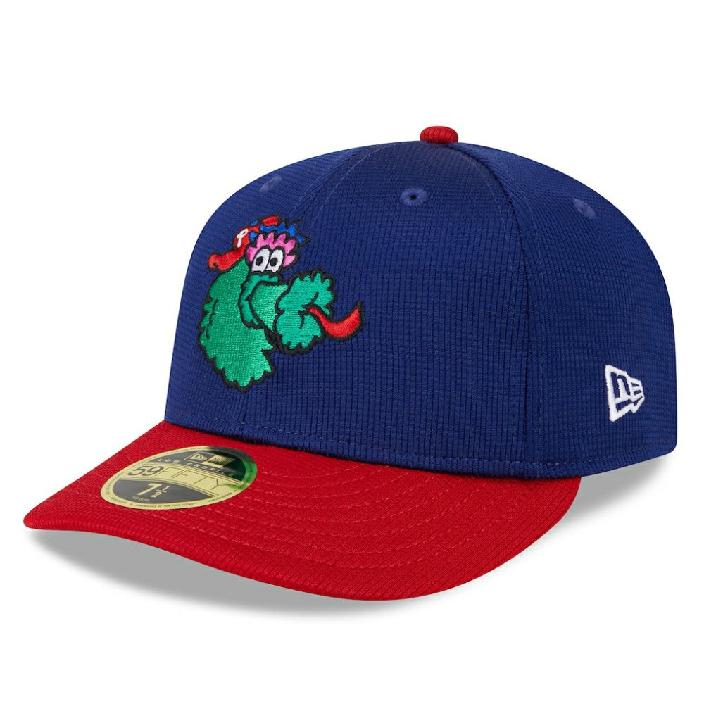 Navy Philadelphia Phillies New Era 2025 Batting Practice Low Profile 59FIFTY Fitted Hat