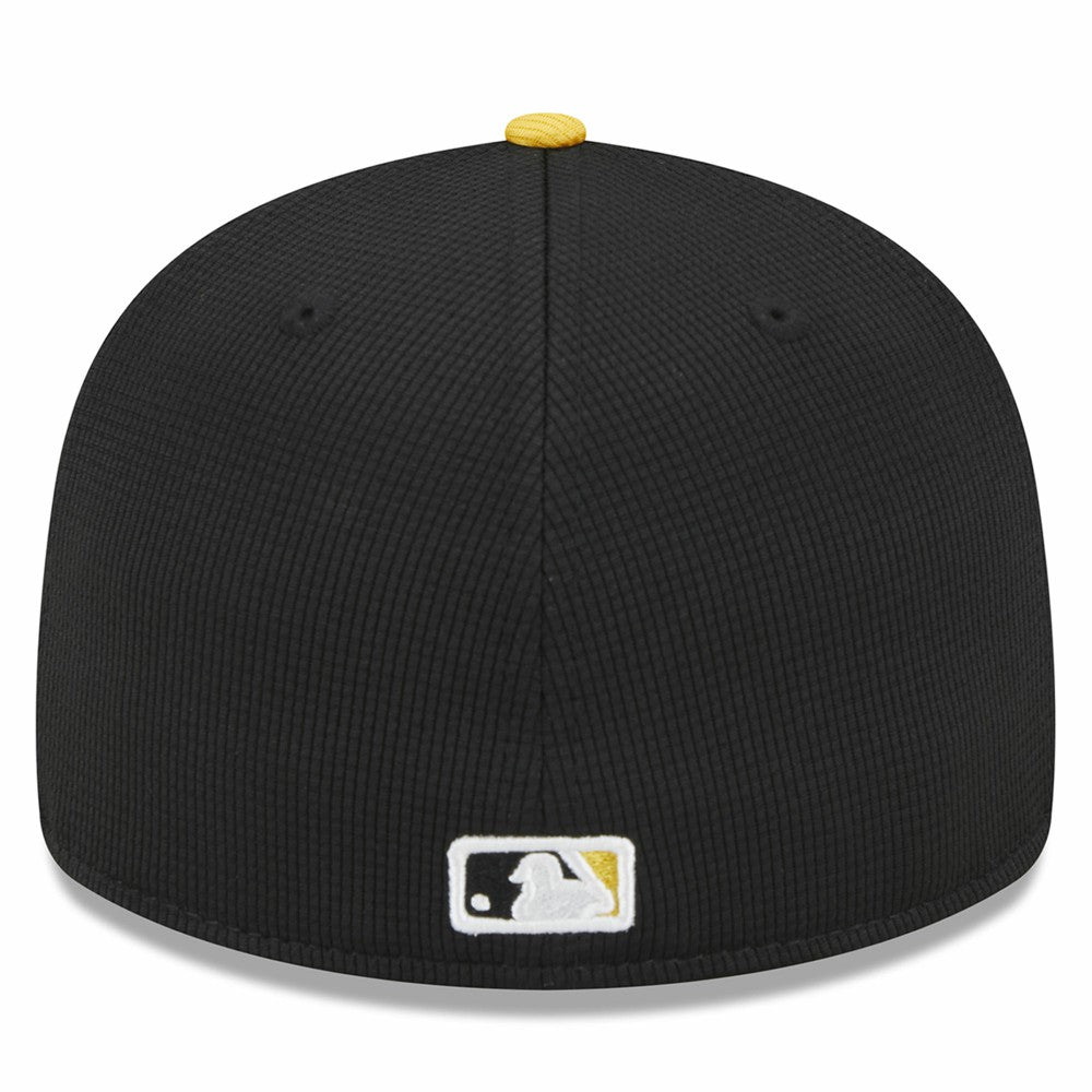 Black Pittsburgh Pirates New Era 2025 Batting Practice Low Profile 59FIFTY Fitted Hat