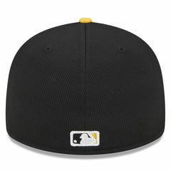 Black Pittsburgh Pirates New Era 2025 Batting Practice Low Profile 59FIFTY Fitted Hat