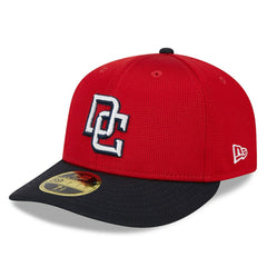 Red Washington Nationals New Era 2025 Batting Practice Low Profile 59FIFTY Fitted Hat