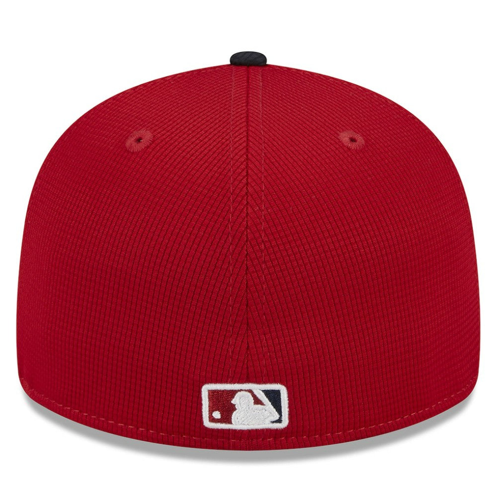 Red Washington Nationals New Era 2025 Batting Practice Low Profile 59FIFTY Fitted Hat