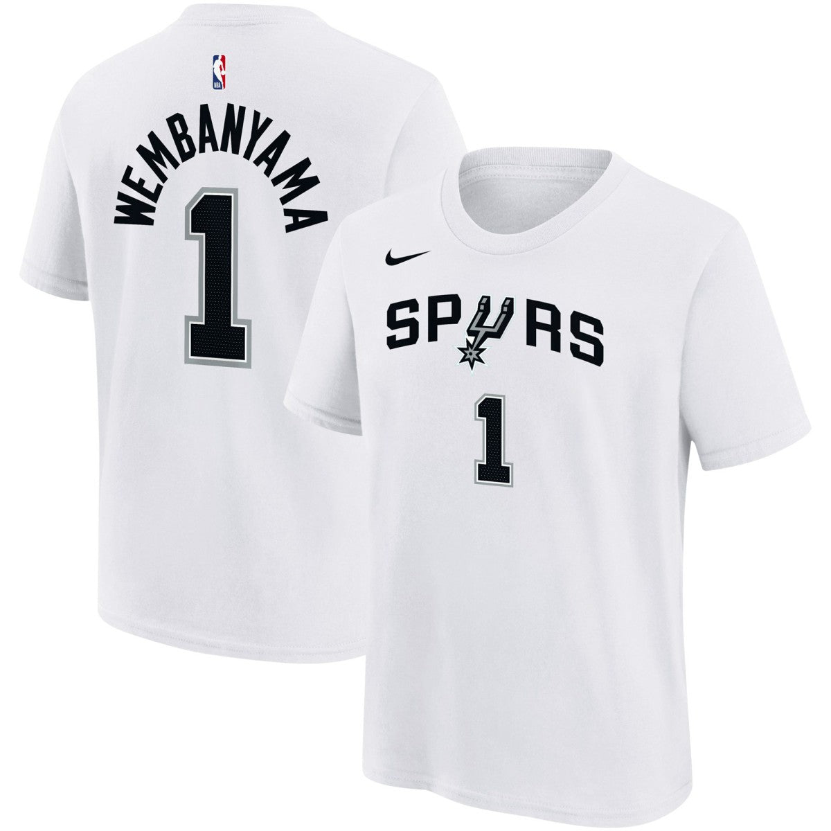 Nike Victor Wembanyama San Antonio Spurs Youth Name & Number Association T-Shirt