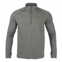 Heather Charcoal Milwaukee Brewers Levelwear City Connect Calibre Insignia Core Quarter-Zip Pullover Top