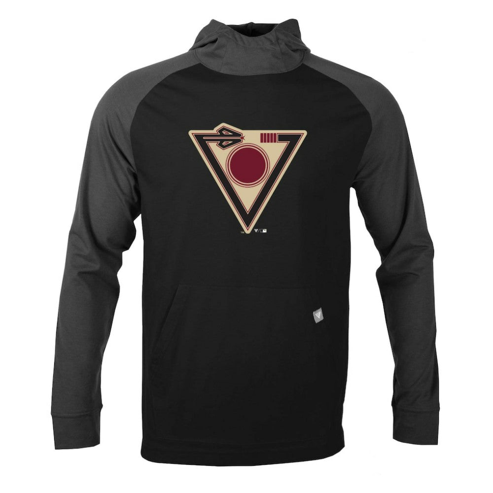 Black Arizona Diamondbacks Levelwear City Connect Uproar Core Logo Pullover Hoodie
