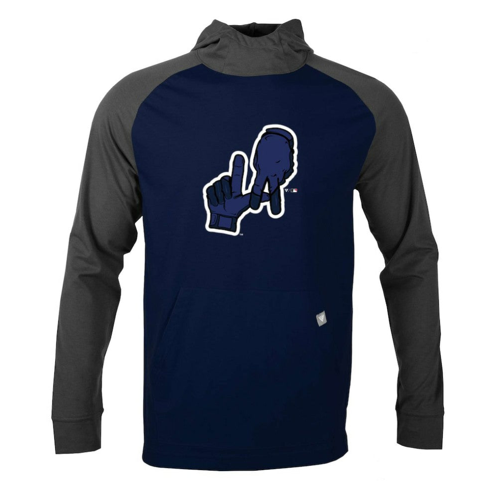 Navy Los Angeles Dodgers Levelwear City Connect Uproar Core Logo Pullover Hoodie