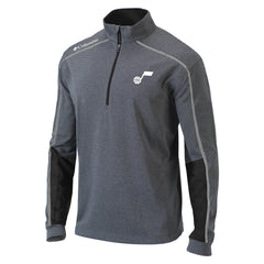 Columbia Utah Jazz Omni-Wick Shotgun 2.0 Quarter-Zip Pullover Top