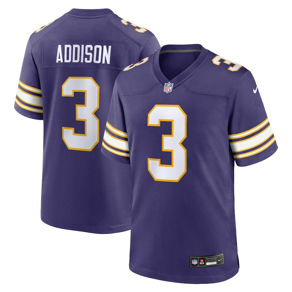 Jordan Addison  Alternate Game Jersey - Minnesota Vikings Jerseys