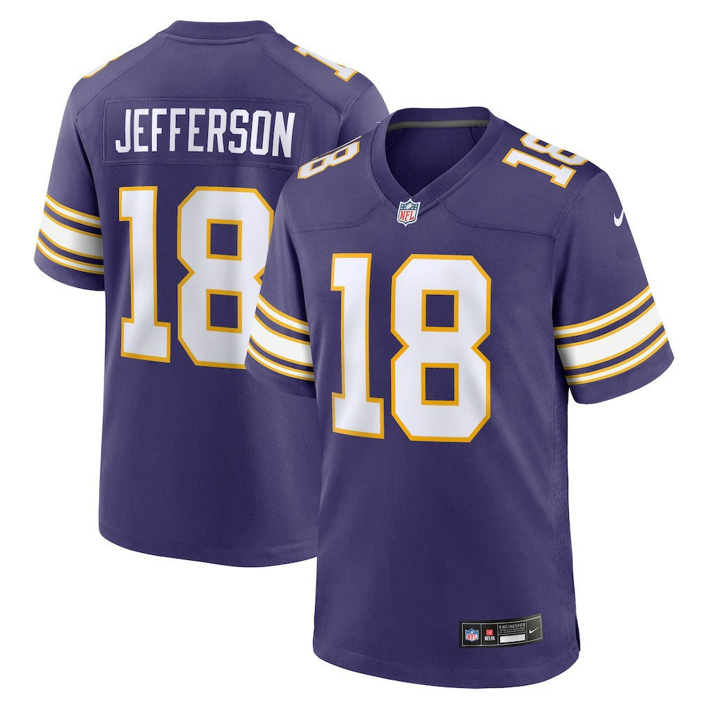 Justin Jefferson  Classic Player Game Jersey - Minnesota Vikings Jerseys