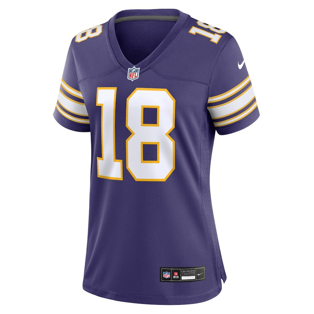 Justin Jefferson  Women's Player Jersey - Minnesota Vikings Jerseys