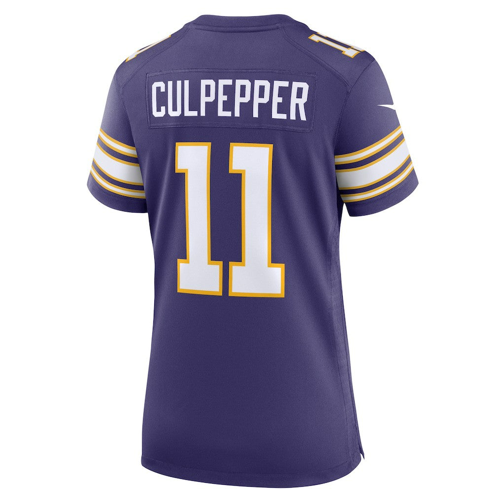 Daunte Culpepper  Women's Classic Retired Player Game Jersey - Minnesota Vikings Jerseys
