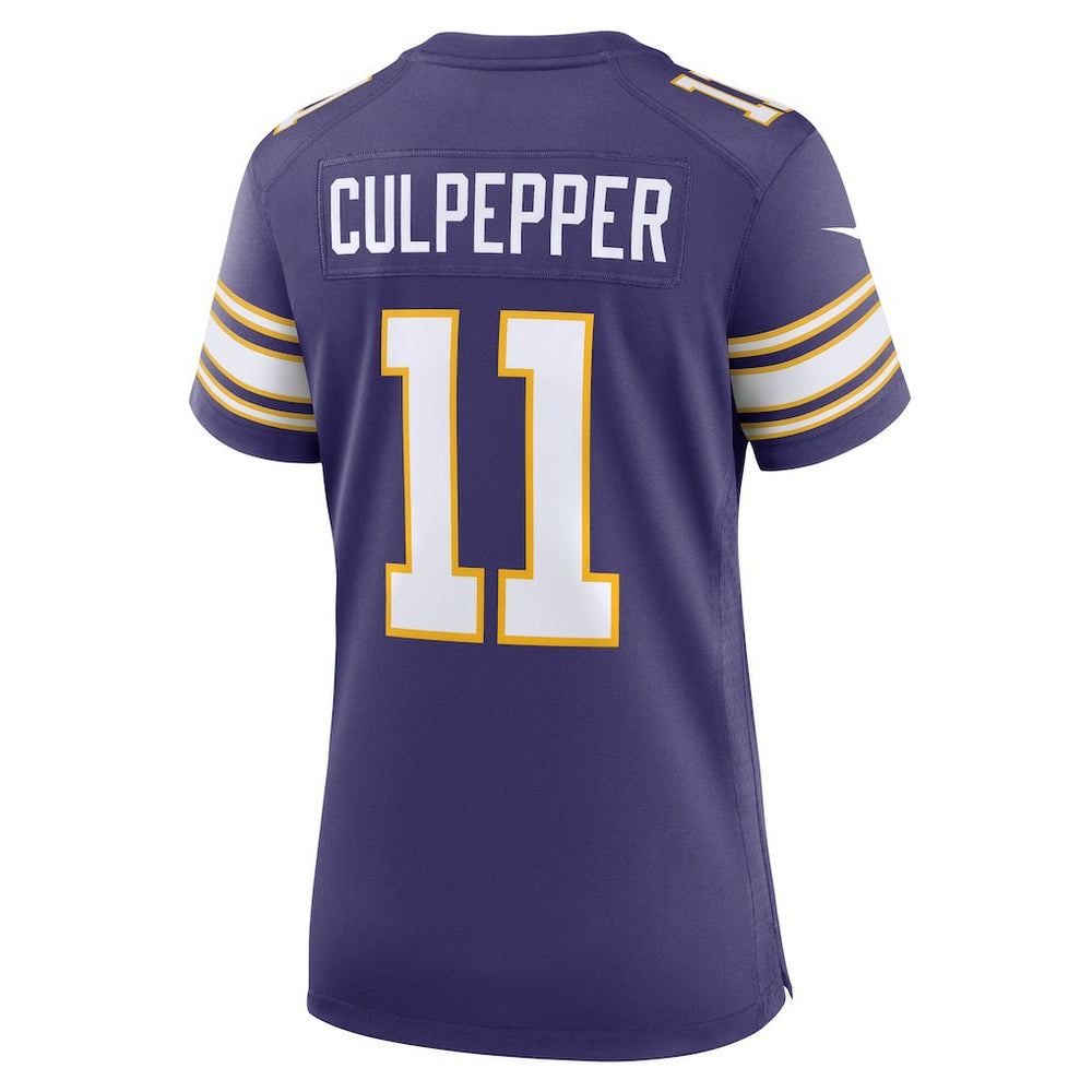 Daunte Culpepper  Women's Classic Retired Player Game Jersey - Minnesota Vikings Jerseys