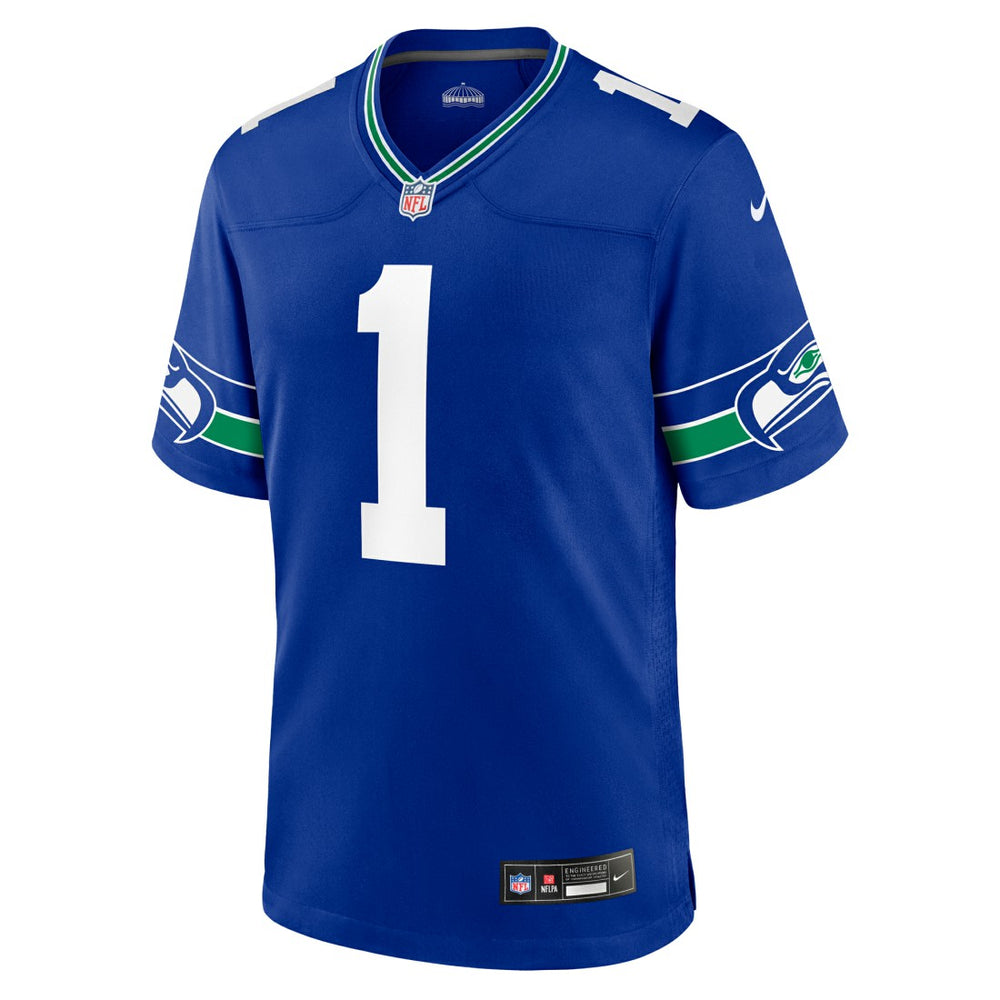 Warren Moon  Retired Player Alternate Game Jersey - Seattle Seahawks Jerseys