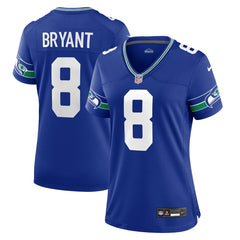 Coby Bryant  Women's Throwback Player Game Jersey - Seattle Seahawks Jerseys