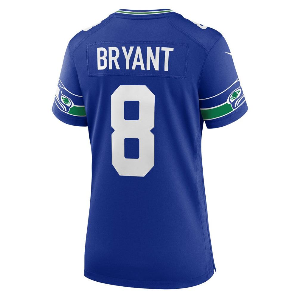 Coby Bryant  Women's Throwback Player Game Jersey - Seattle Seahawks Jerseys