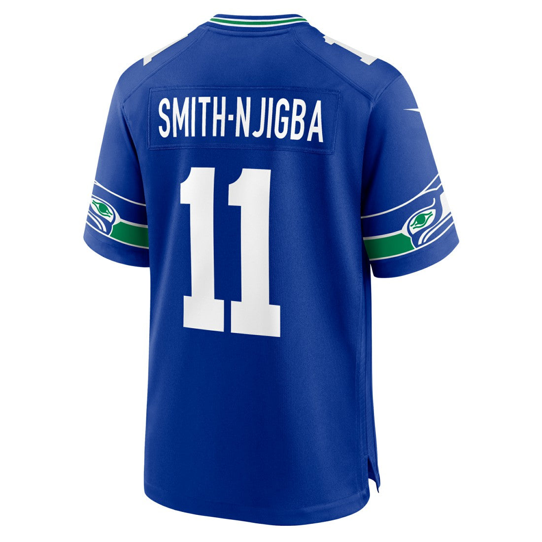 Jaxon Smith-Njigba  Throwback Player Game Jersey - Seattle Seahawks Jerseys