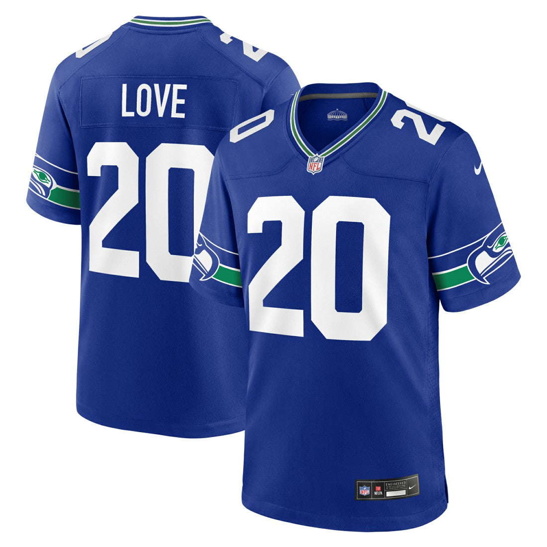 Julian Love  Alternate Game Jersey - Seattle Seahawks Jerseys