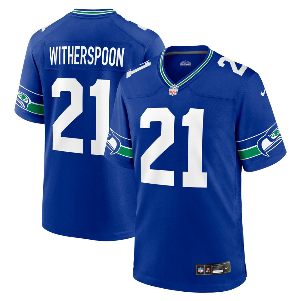 Devon Witherspoon  Throwback Player Game Jersey - Seattle Seahawks Jerseys