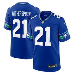 Devon Witherspoon  Throwback Player Game Jersey - Seattle Seahawks Jerseys