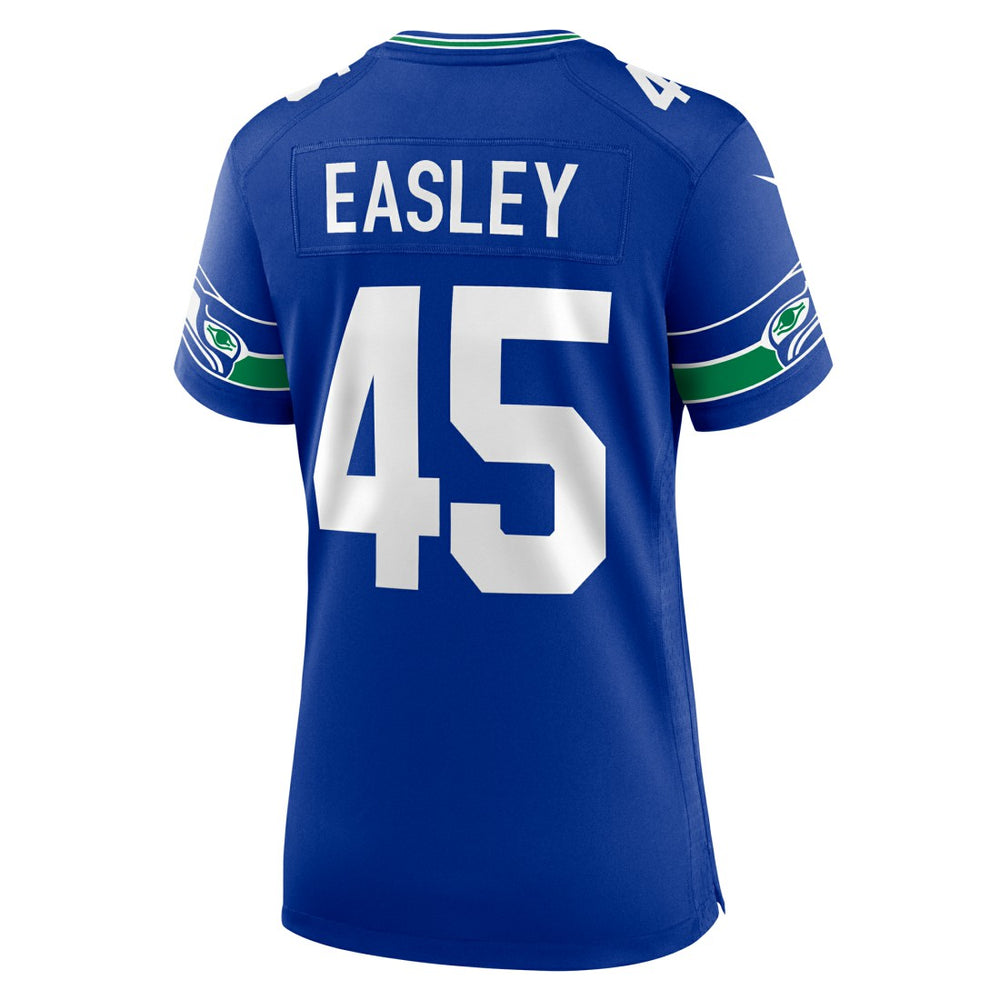 Kenny Easley  Women's Throwback Retired Player Game Jersey - Seattle Seahawks Jerseys