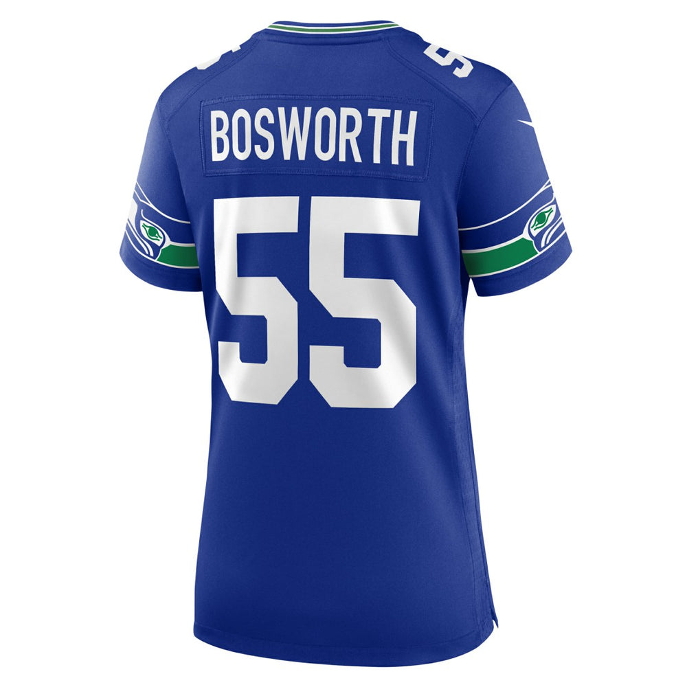 Brian Bosworth  Women's Throwback Retired Player Game Jersey - Seattle Seahawks Jerseys